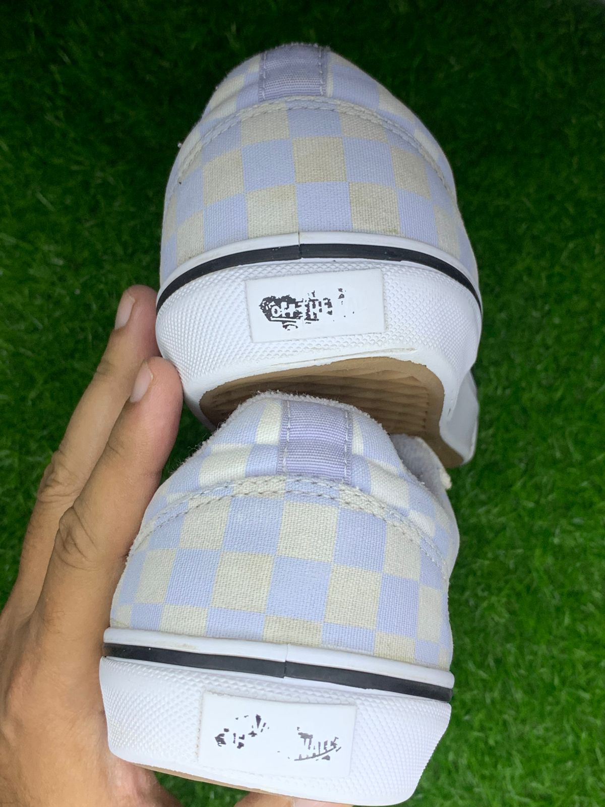 Vans Filmore Lavender Checkerboard Women EU 40 - Back View 2