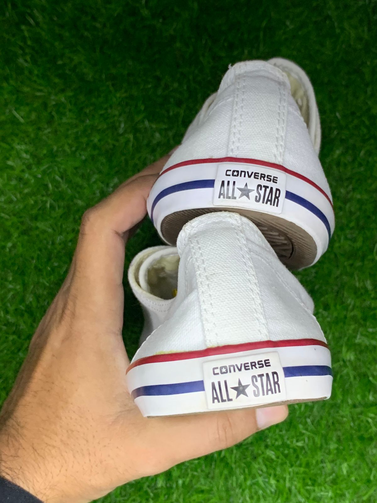 Converse Chuck Taylor All Star Low Top White Women EU 41 - Back View