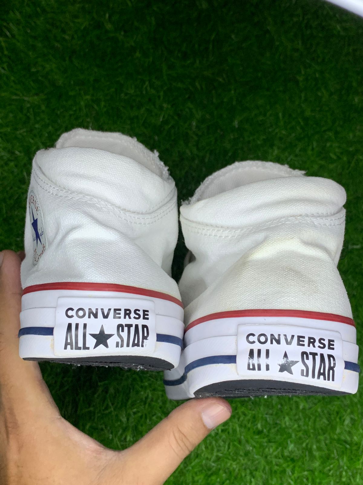 Converse Chuck Taylor All Star Hi Top White Women EU 38 - Back View