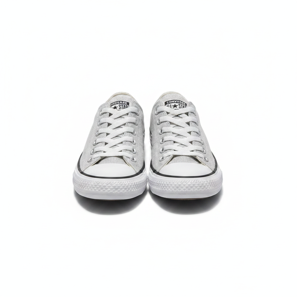 Converse Chuck Taylor Low Top Silver Grey Display Picture