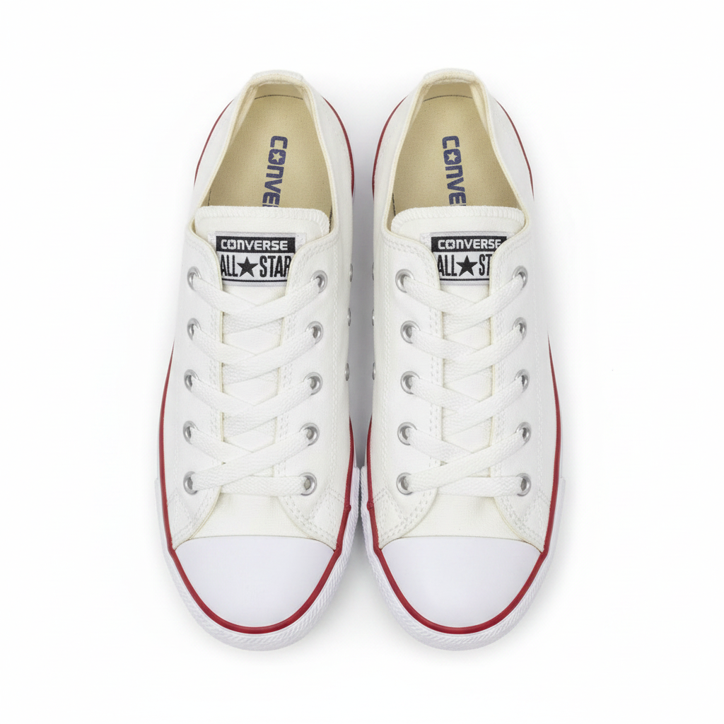 Converse Chuck Taylor White Low Top Display Picture