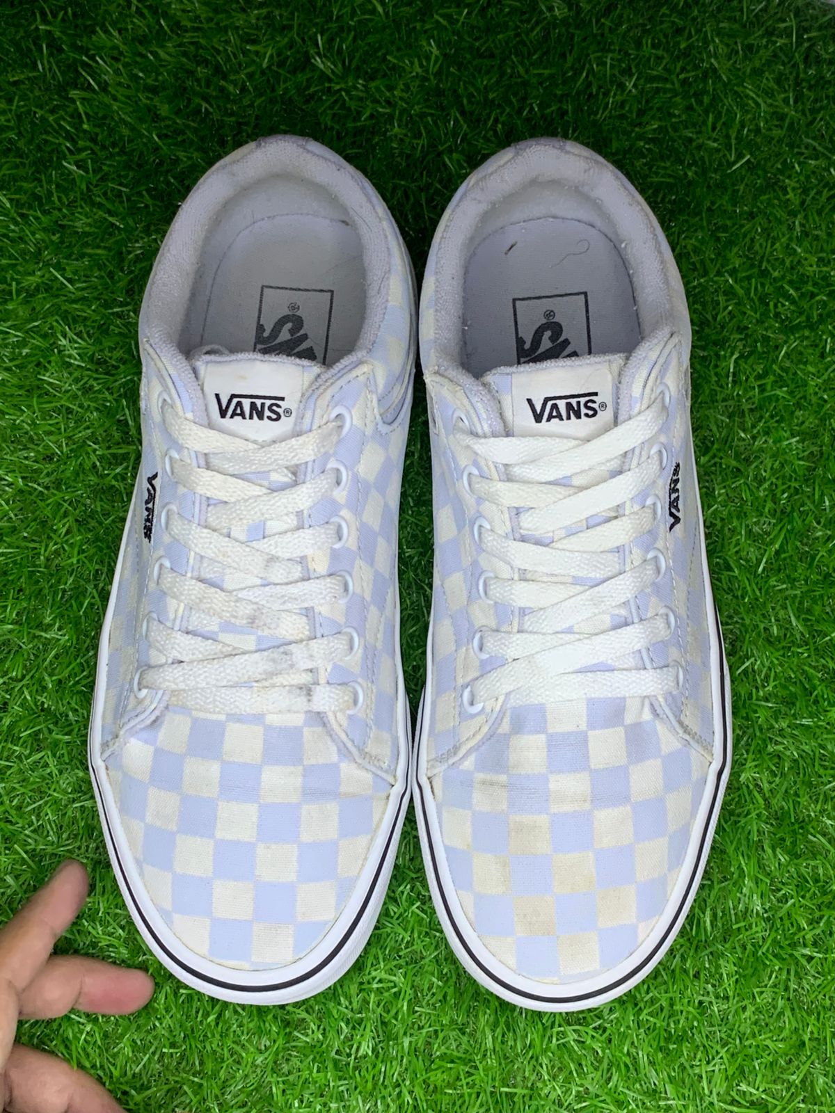 Vans Filmore Lavender Checkerboard Women EU 40 - Front View