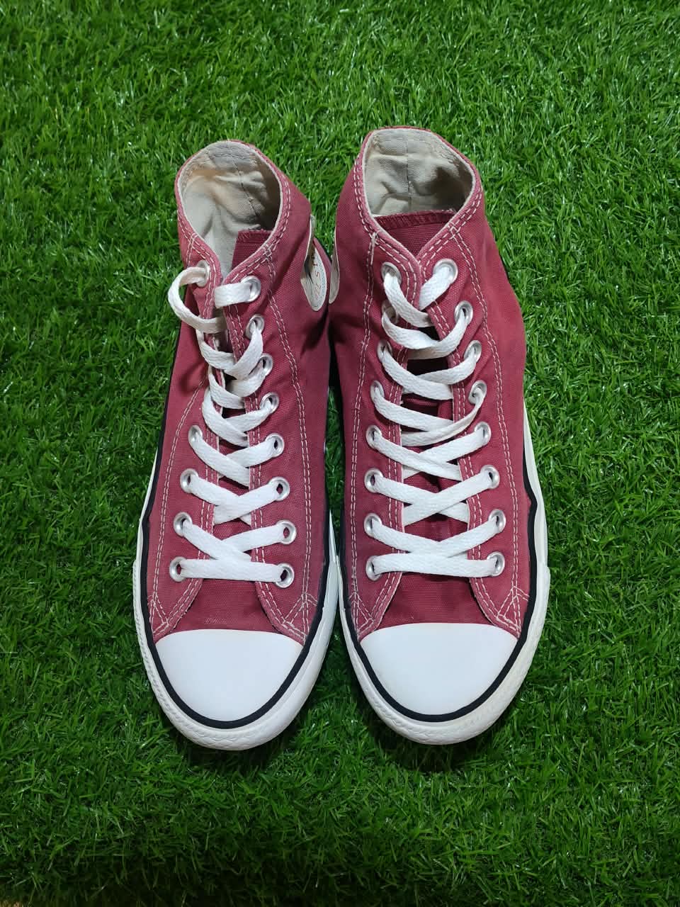 Converse All Star Chuck Taylor Hi Maroon - Front View