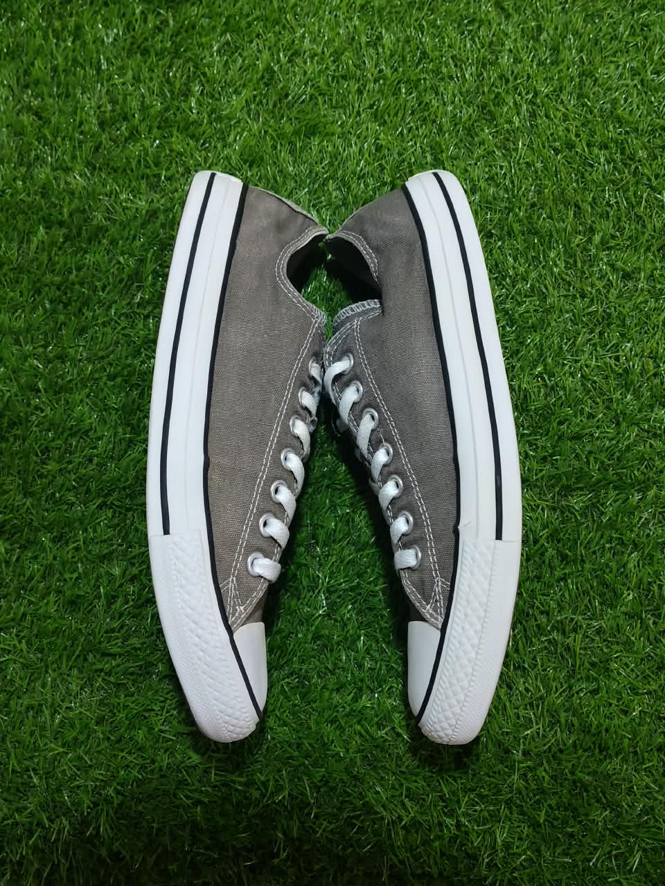 Converse All Star Chuck Taylor Charcoal Grey - Side View