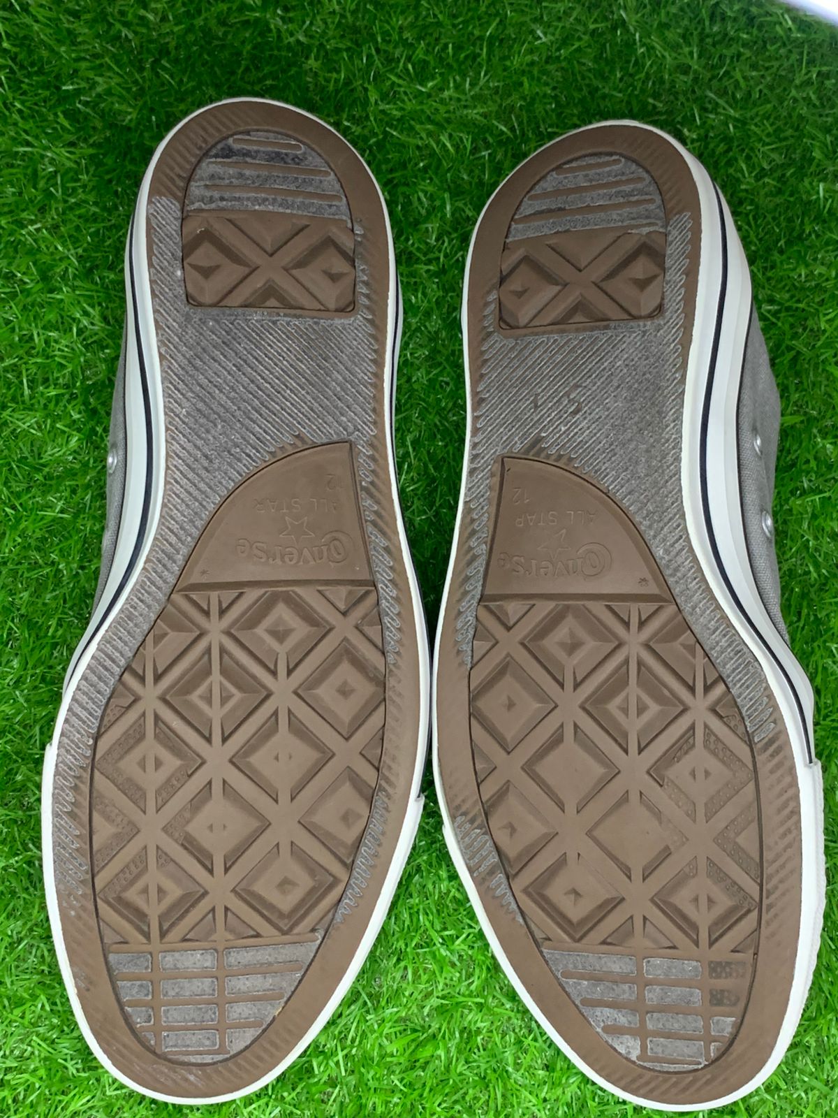 Converse Chuck Taylor All Star Low Top Charcoal Grey - Sole View